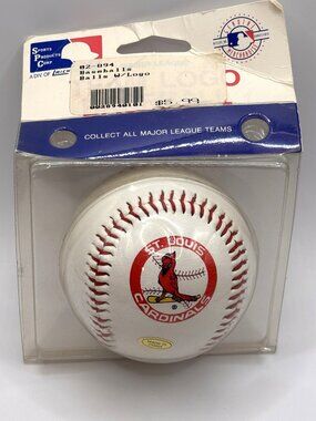 St. Louis Cardinals Team Logo Baseball 125th Ann. MLB 1994 Sports Products Corp
